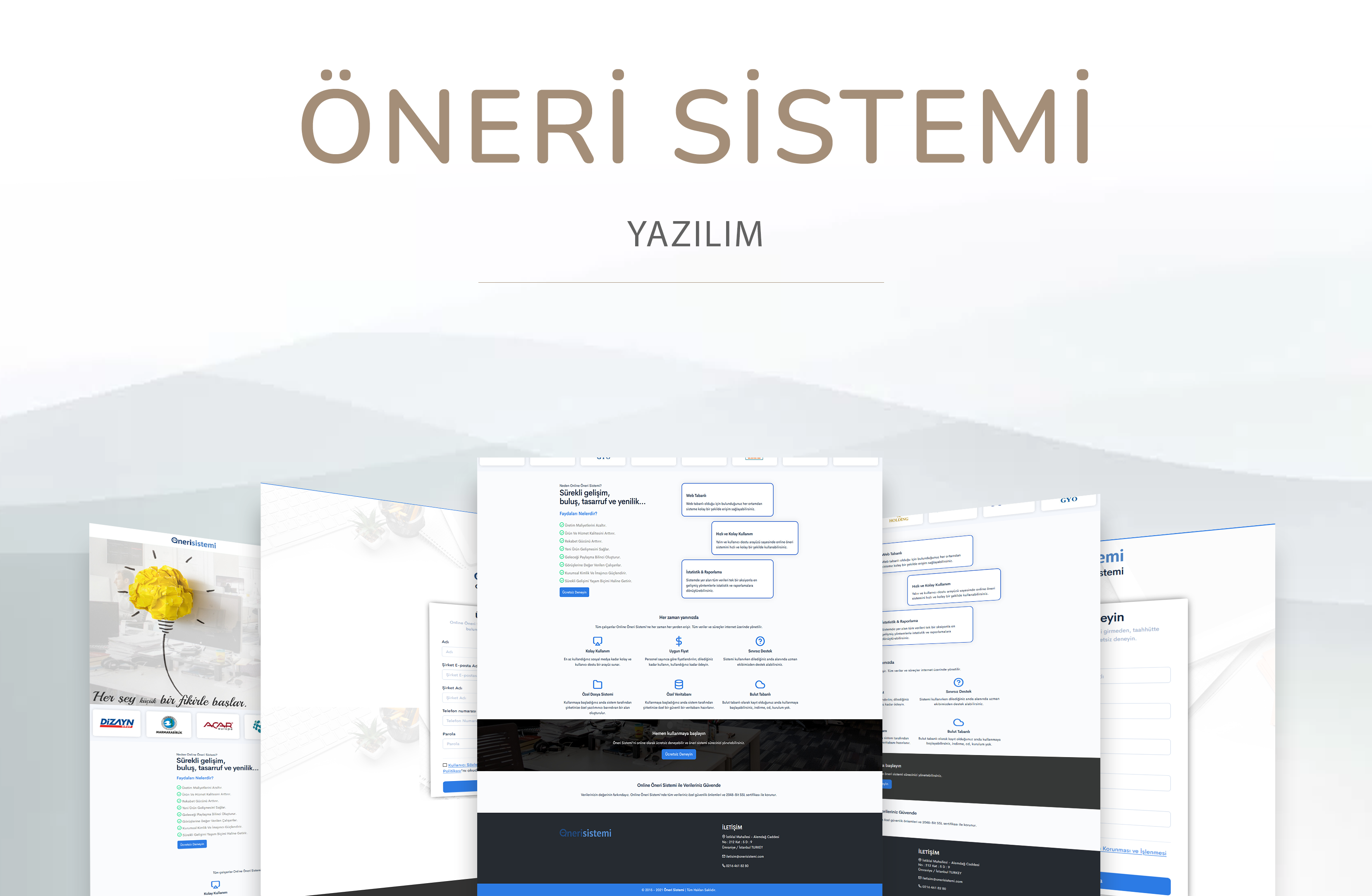 ÖNERİ SİSTEMİ